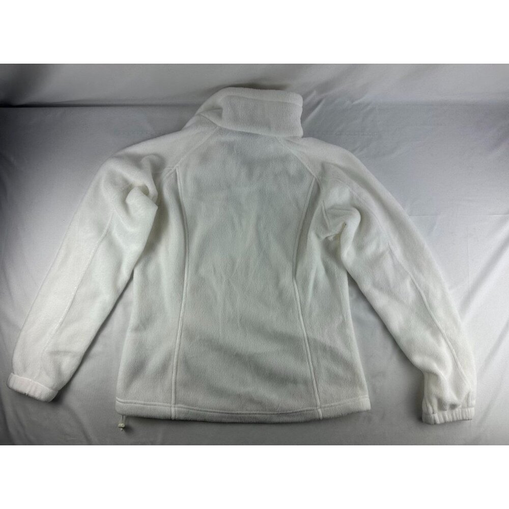 NWT COLUMBIA Women's Benton Springs™ Full Zip Fleece Jacket White Size M - Picture 4 of 9